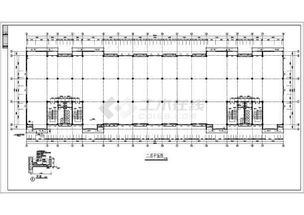 某工厂四层厂房车间建筑设计施工图